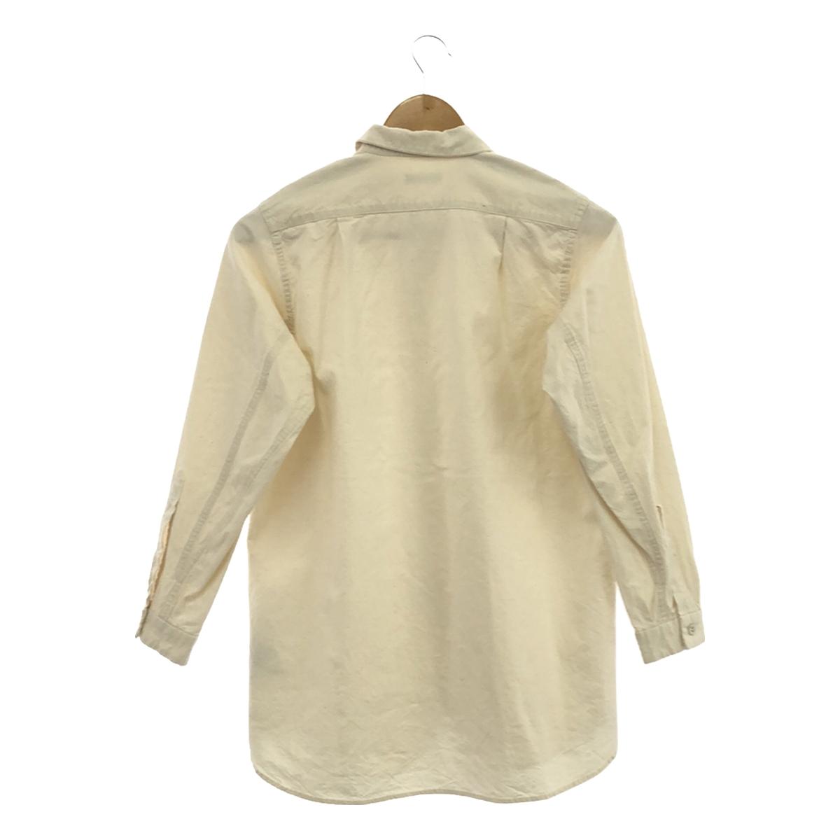 FRANK LEDER / フランクリーダー | BEDLINEN-OLD-SHIRTS シャツ | XS | アイボリー | メンズ