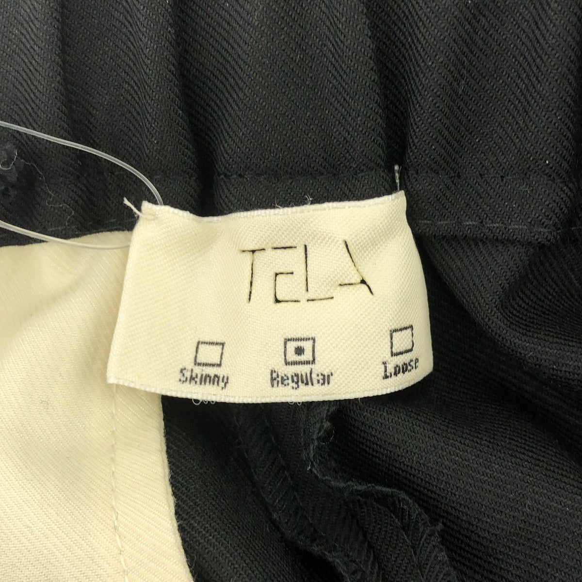 TELA / テラ | 2023AW | センタープレス サイドライン スラックス パンツ | 38 | レディース