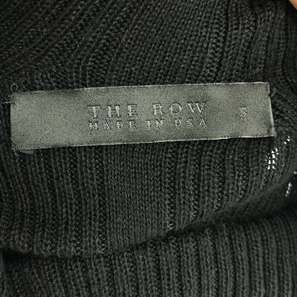 THE ROW | Ribbed turtleneck knit pullover |