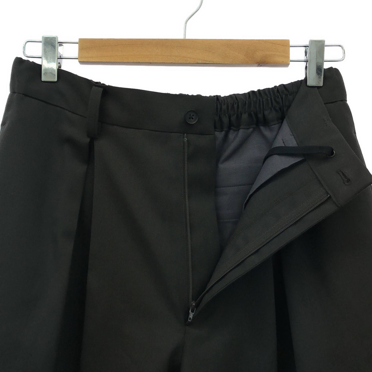 【美品】 stein / シュタイン | EASY WIDE TROUSERS / ドローストリング イージー ワイドパンツ | M | gray khaki | メンズ