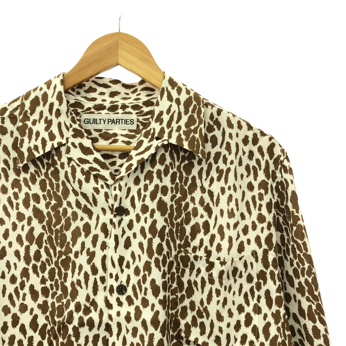 【新品】 WACKO MARIA / ワコマリア | 2024SS | HAWAIIAN SHIRT L/S(BROWN) ハワイアンシャツ | M | ブラウン | メンズ
