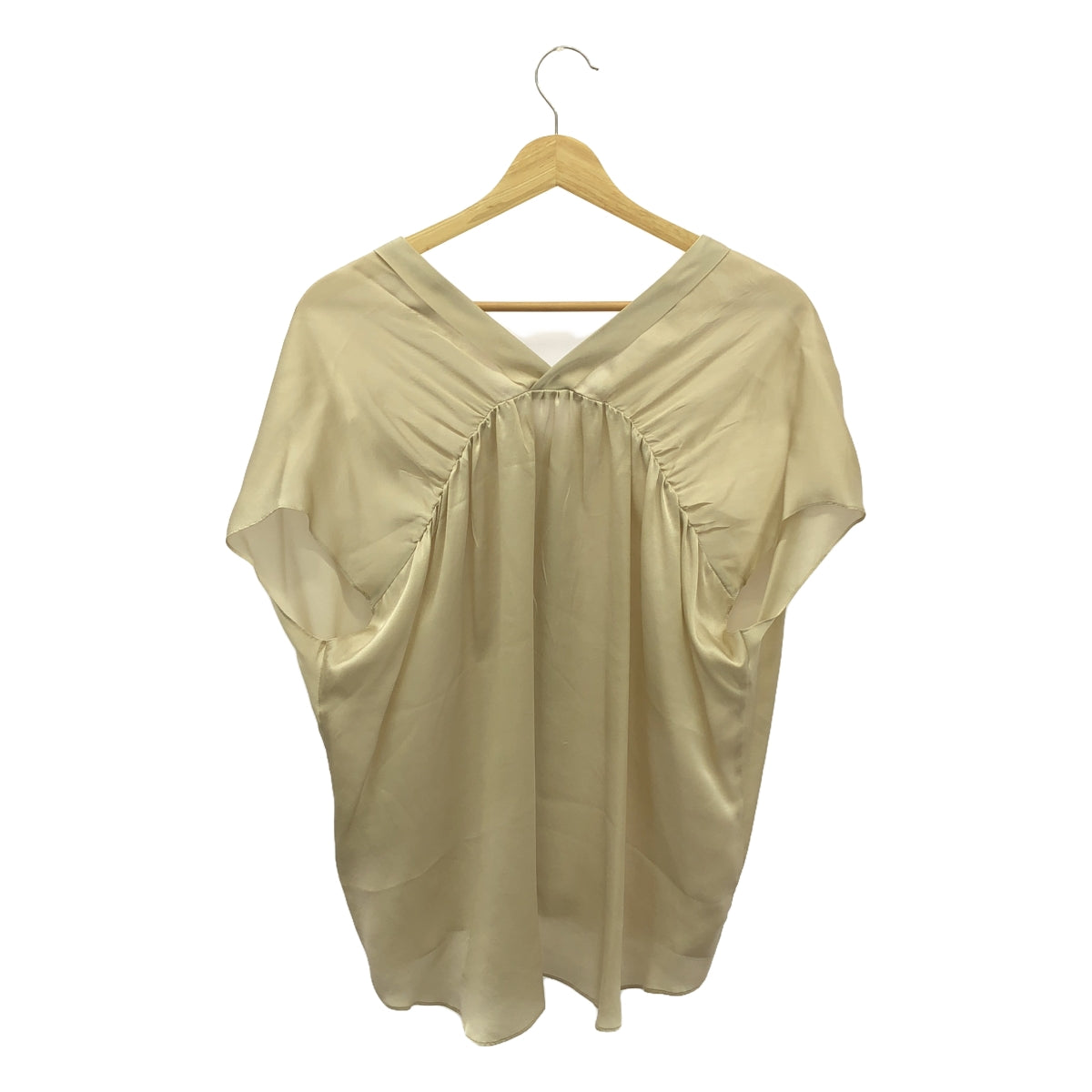 DES PRES | Sleeveless silk blouse | 1 | Beige | Women's