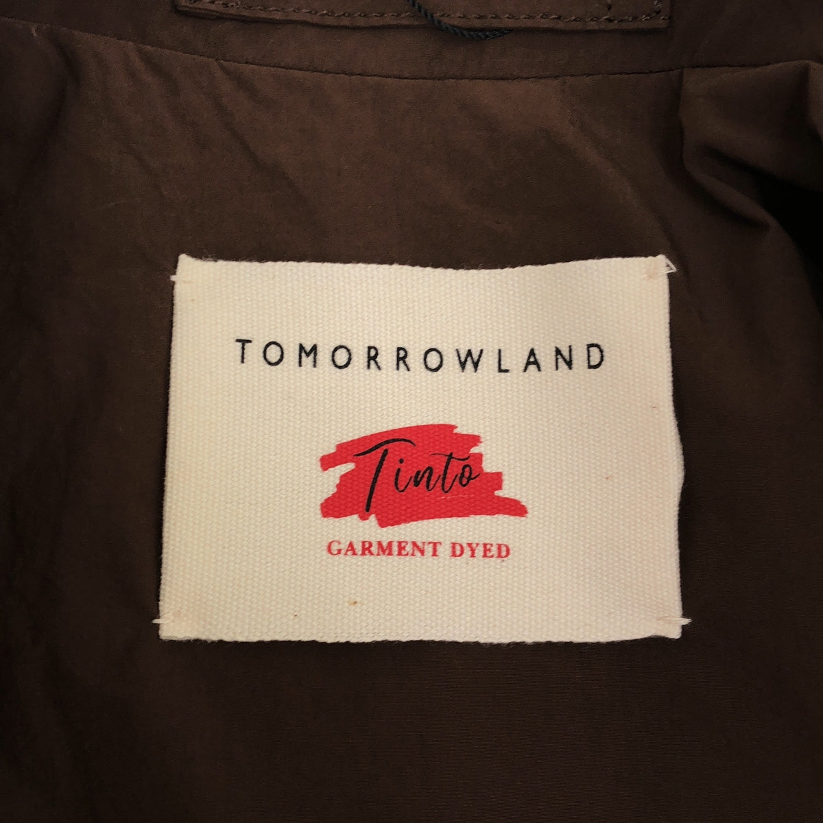 【美品】 TOMORROWLAND / トゥモローランド | BJナイロン ダブルブレステッド 6Bジャケット | S | ブラウン | メンズ