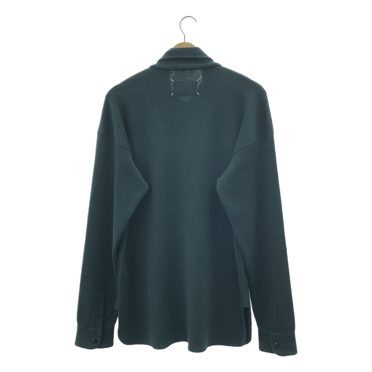 Maison Margiela / メゾンマルジェラ | 2023SS | ハーフジップ コットンウール ニット ポロシャツ | S | メンズ