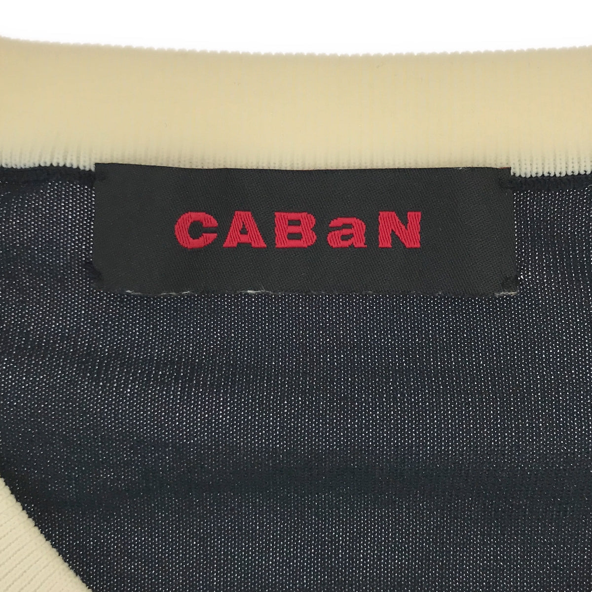 CABaN / キャバン | ファインポリエステルクルーネックカーディガン | F | レディース