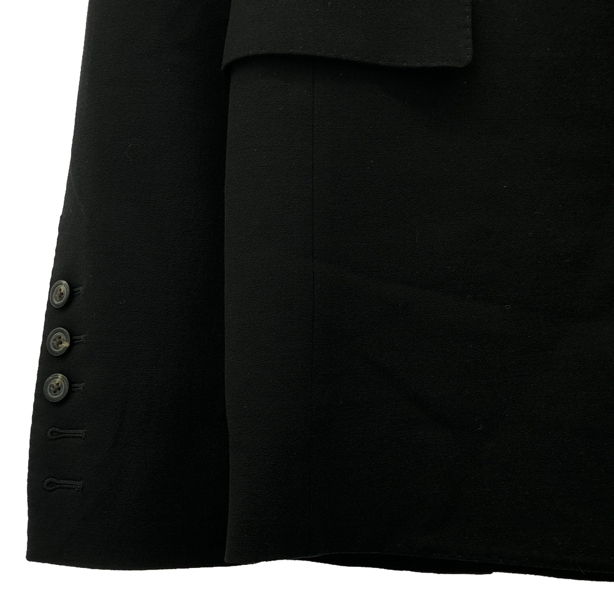 【美品】 Rick Owens / リックオウエンス | 2021SS | PHLEGETHON / Sharp single-breasted blazer シングルジャケット | 46 | ブラック | メンズ