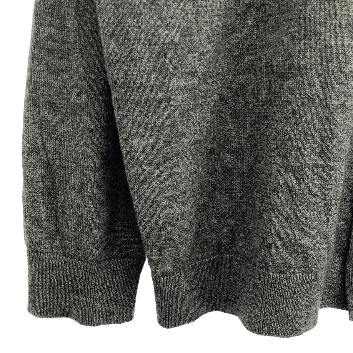 ATON | WOOL WASHI | OVERSIZED CARDIGAN | Washi blend knit cardigan | 06 | Gray | Men's