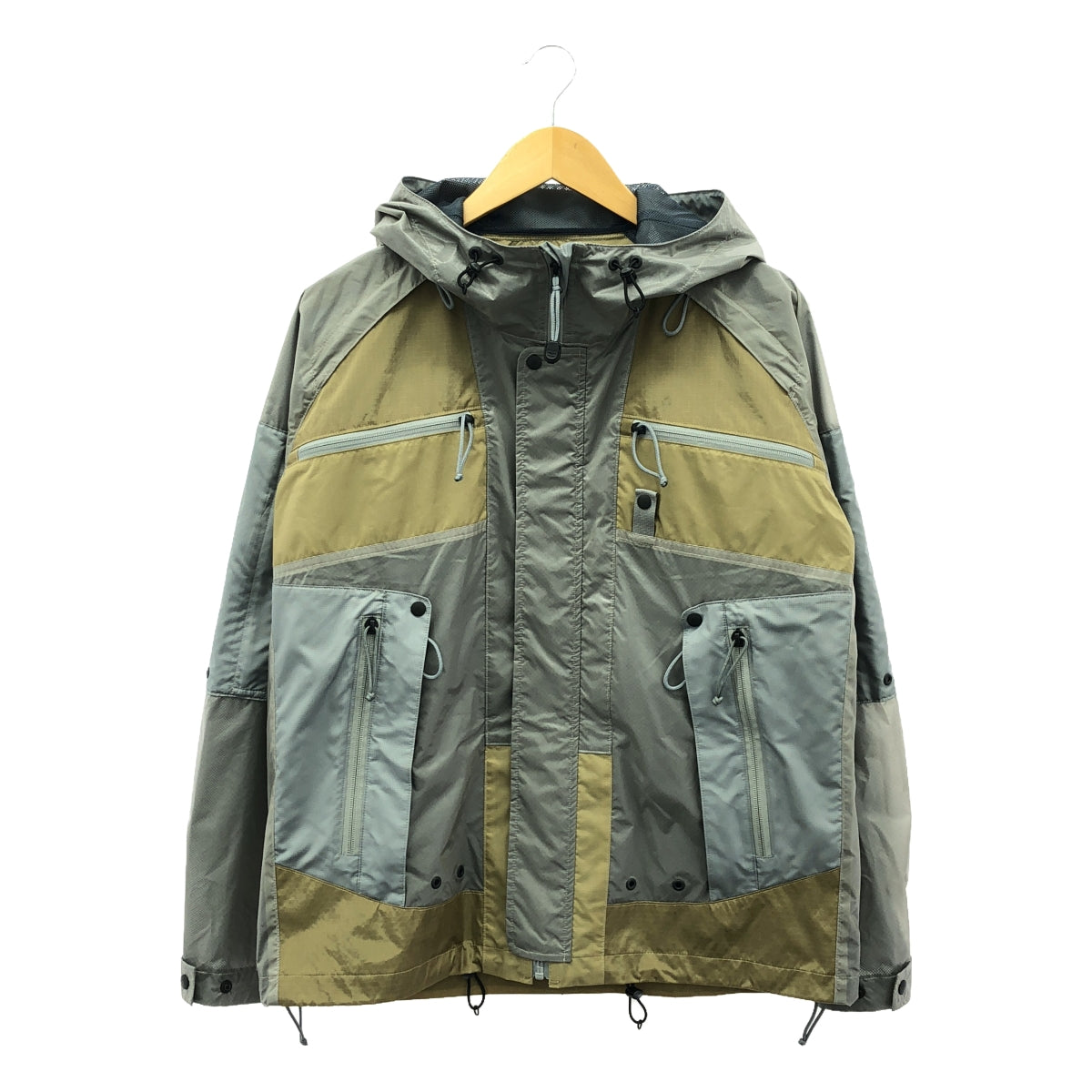 eye JUNYA WATANABE COMME des GARCONS MAN / アイジュンヤワタナベ マン | × MYSTERY RANCH バッグカスタマイズ×ナイロンリップ ジャケット | S | カーキ | メンズ