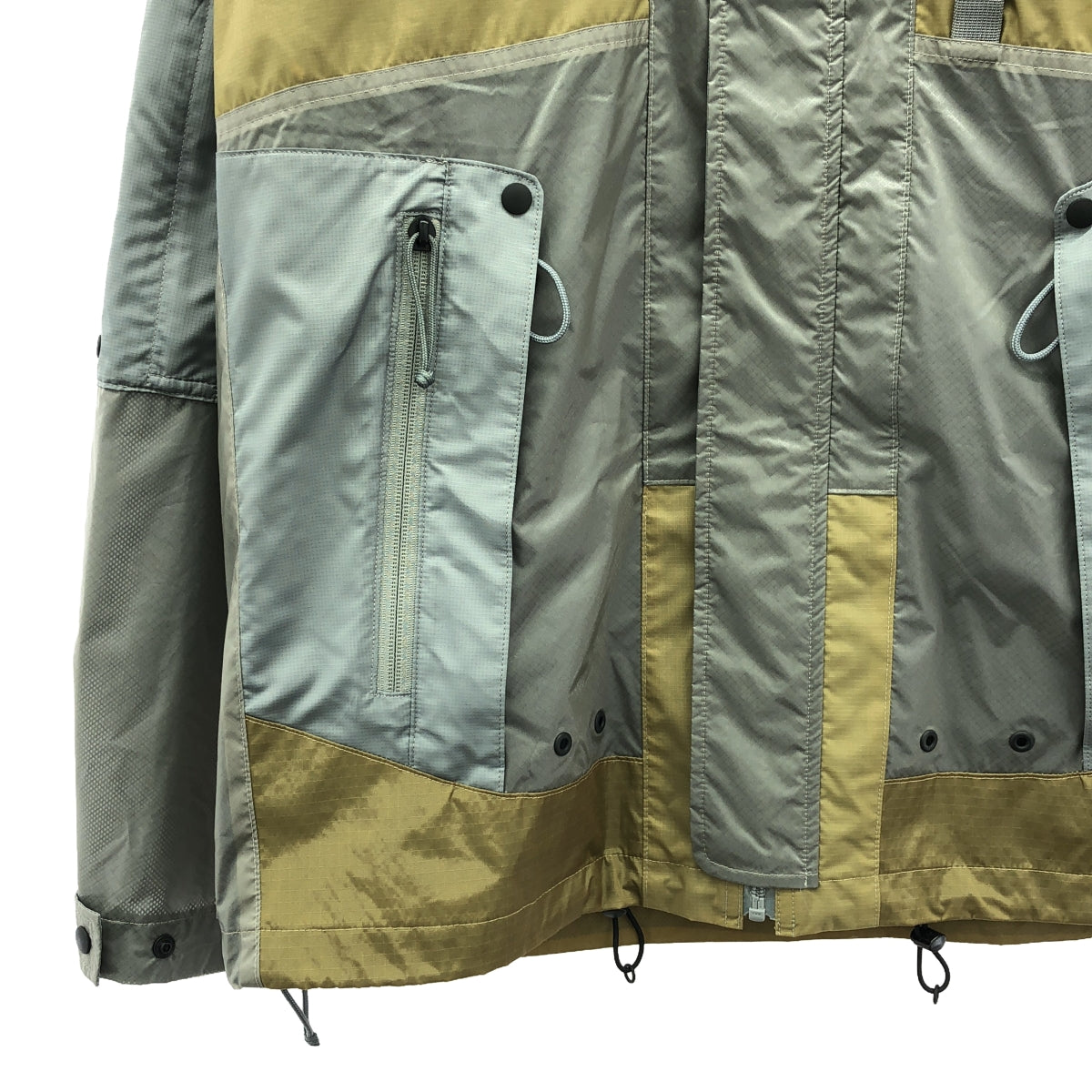 eye JUNYA WATANABE COMME des GARCONS MAN / アイジュンヤワタナベ マン | × MYSTERY RANCH バッグカスタマイズ×ナイロンリップ ジャケット | S | カーキ | メンズ