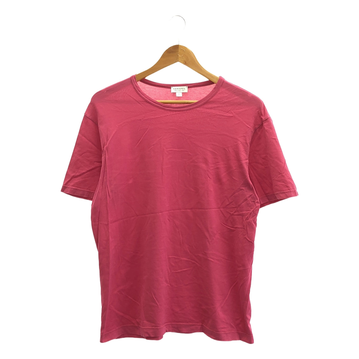 SUNSPEL / サンスペル | クルーネック コットン Tシャツ | L | メンズ