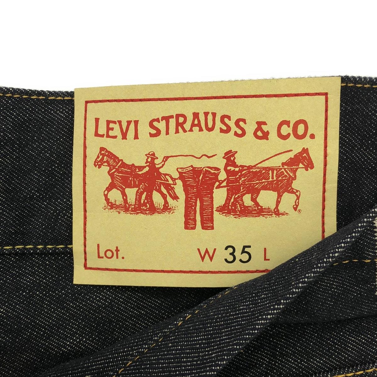 JUNYA WATANABE MAN / ジュンヤワタナベマン | 2024SS | ×LEVI'S ビッグシンチバッグ サルエル デニムパンツ | M | メンズ