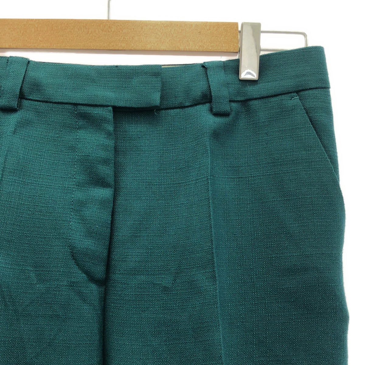 Deuxieme Classe / ドゥーズィエムクラス | 2022SS | EVERYDAY I LIKE Slim Flare スリム フレア パンツ | 36 | ターコイズ | レディース