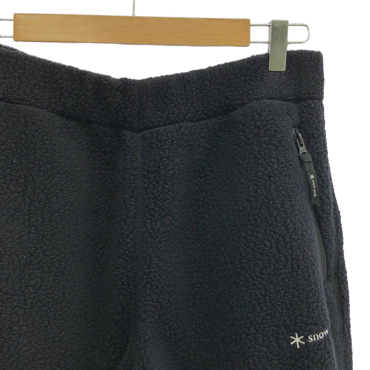 WIND AND SEA / ウィンダンシ― | ×snow peak THERMAL BOA FLEECE PANTS スノーピーク ボアフリース パンツ | M | ブラック | メンズ
