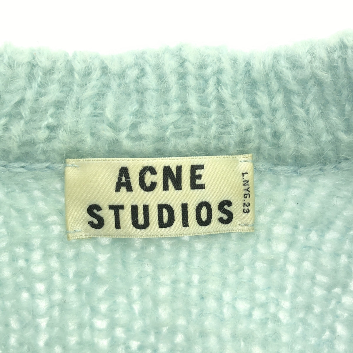 Acne Studios / アクネストゥディオズ | モヘヤ Vネック オーバーサイズ ニット | XXS | メンズ