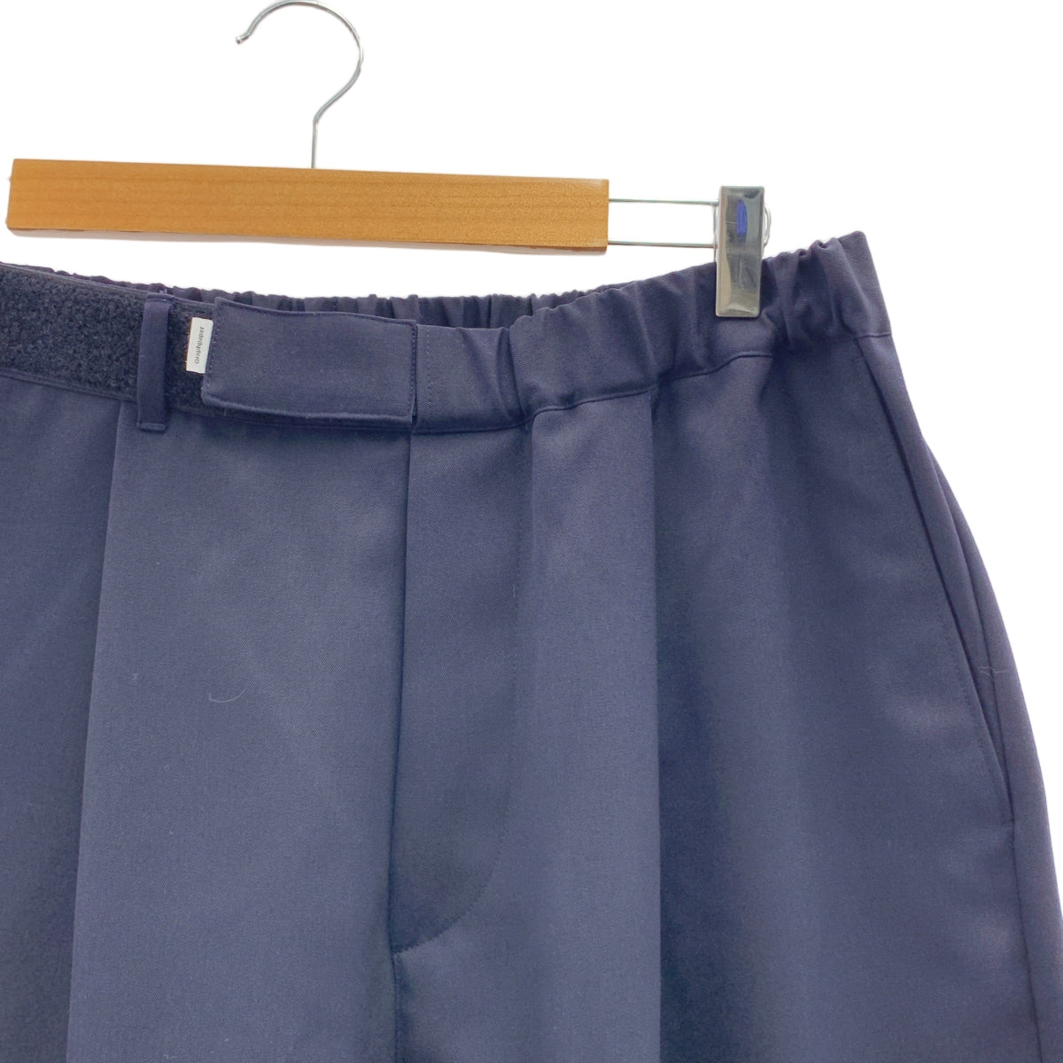Graphpaper / 그래프 종이 | 2024SS | Scale Off Wool Wide Chef Pants 울 개버딘 셰프 팬츠 | F | 맨즈