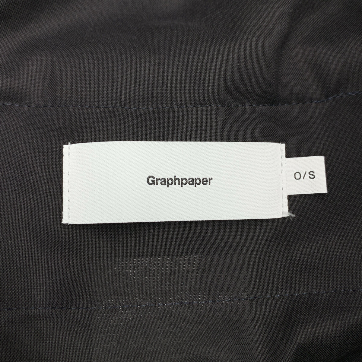 Graphpaper / 그래프 종이 | 2024SS | Scale Off Wool Wide Chef Pants 울 개버딘 셰프 팬츠 | F | 맨즈