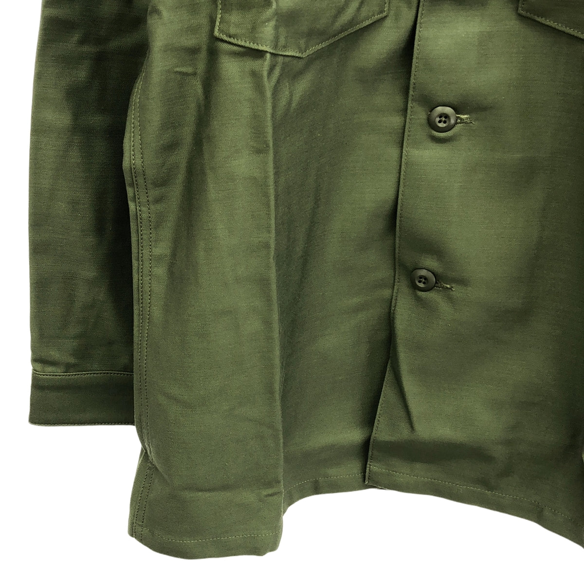【美品】  WTAPS / ダブルタップス | BRDT-SHM04 BUDS LS / ミリタリーシャツ | 02 | Olive | メンズ