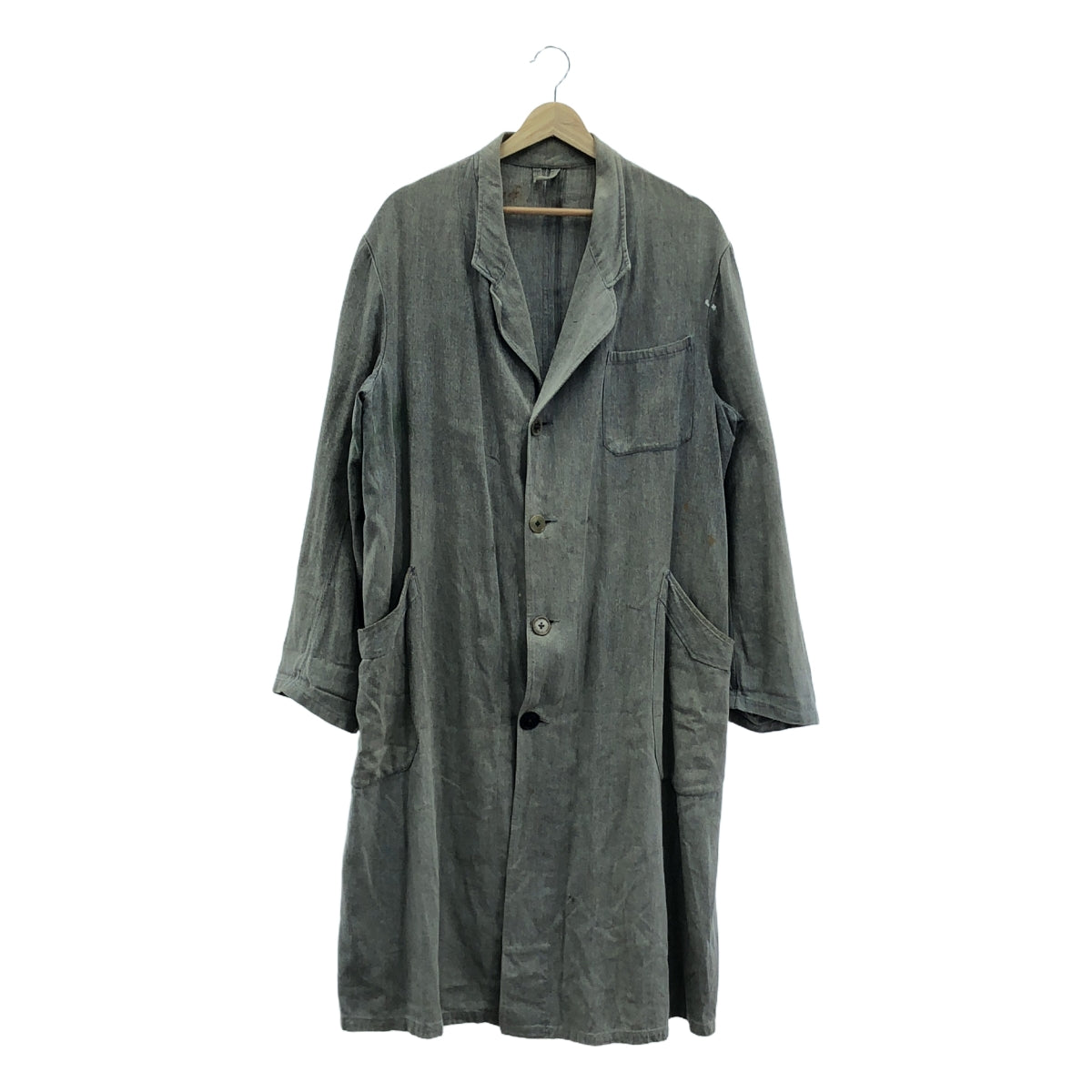 VINTAGE / Vintage clothing | Estimated 40s~ Chambray Atelier Coat | Grey | Men's