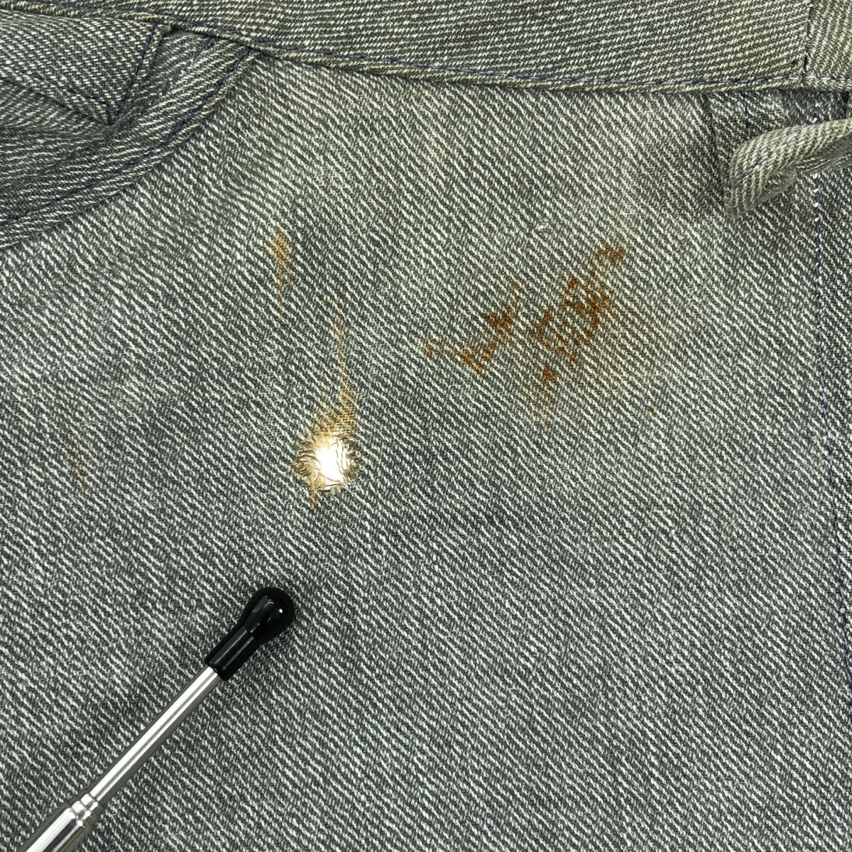 VINTAGE / Vintage clothing | Estimated 40s~ Chambray Atelier Coat | Grey | Men's