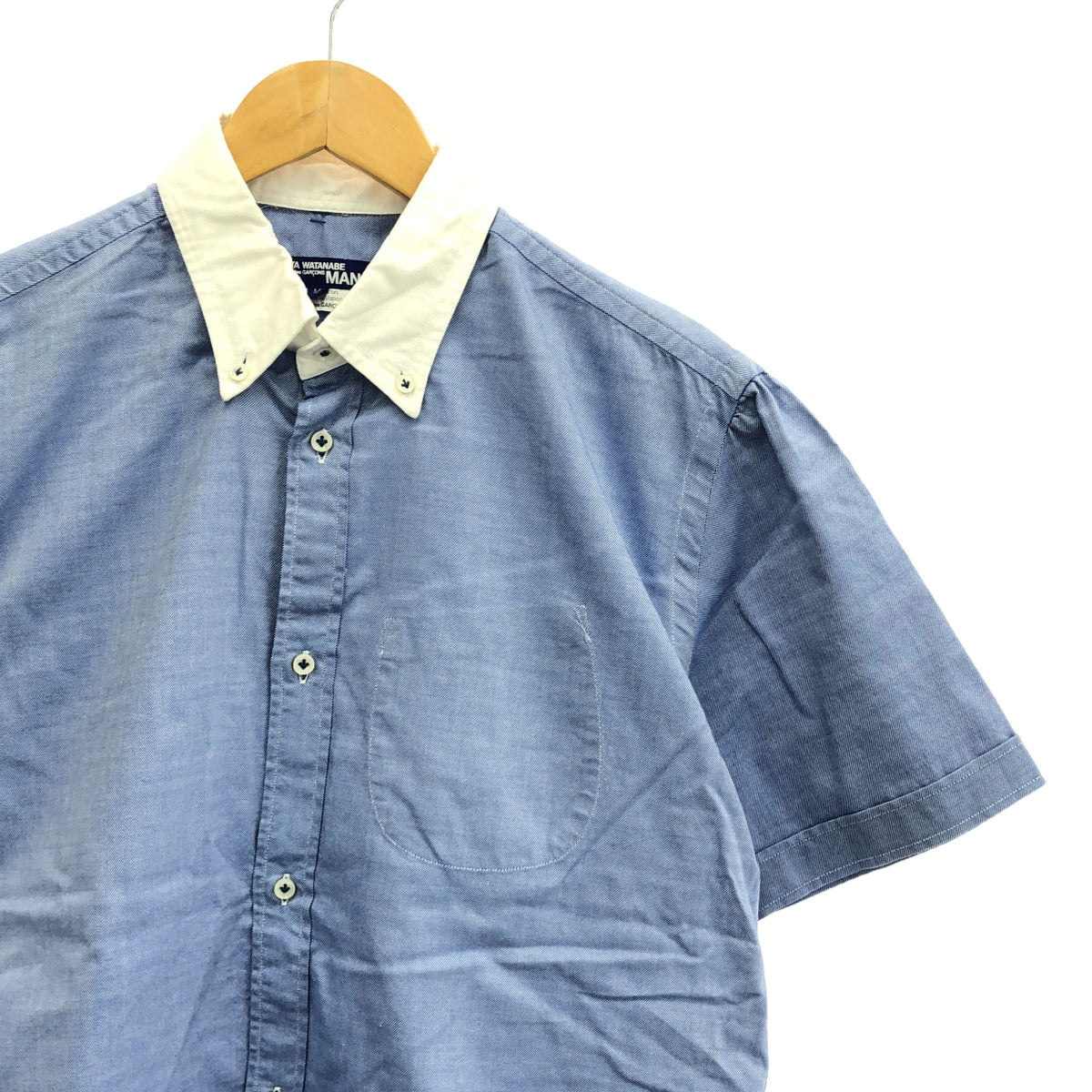JUNYAWATANABE COMMEdesGARCONS MAN | 2008SS | Oxford Cleric Button-down Shirt | M | Men's