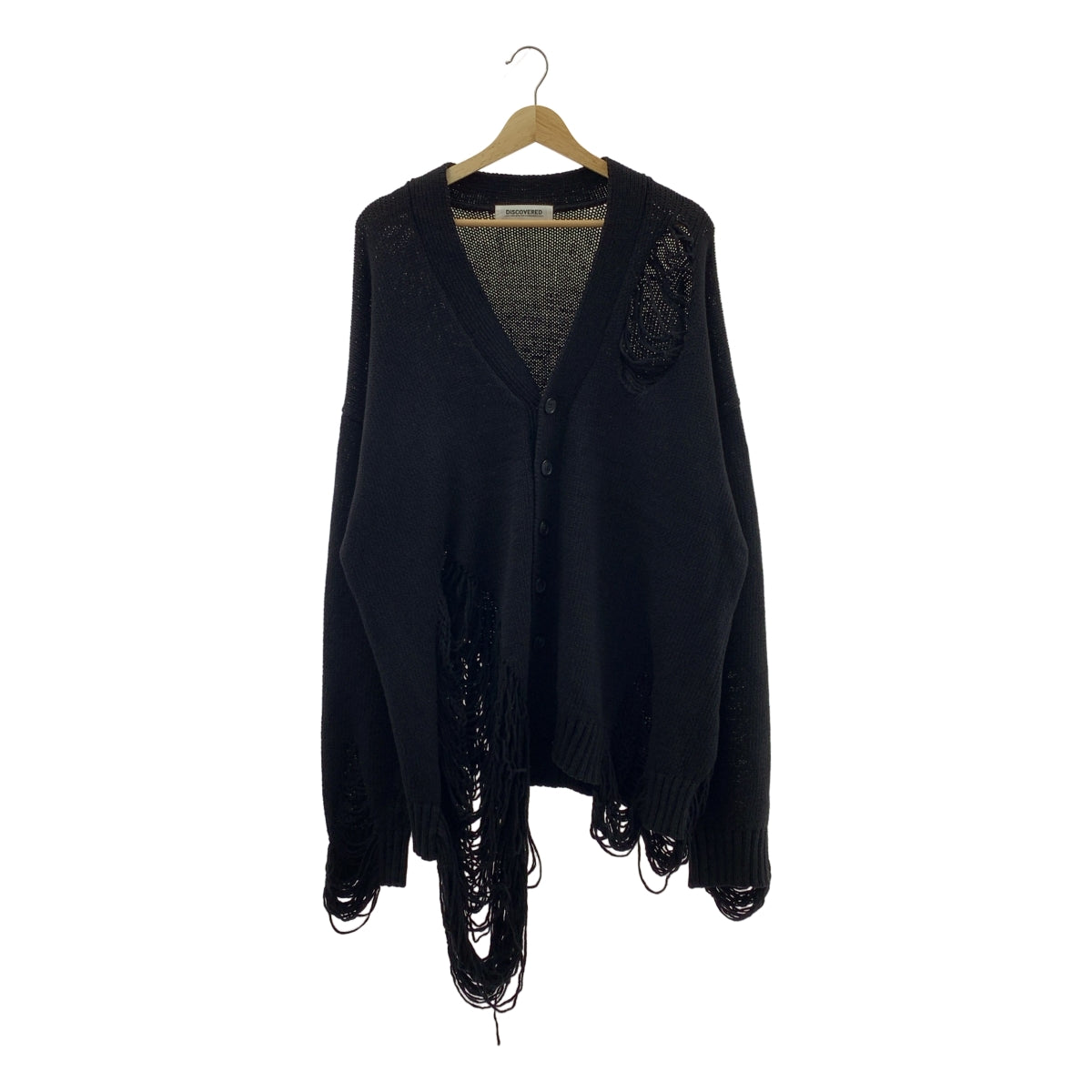 DISCOVERED / ディスカバード | 2023SS | コットン デストロイ ニット