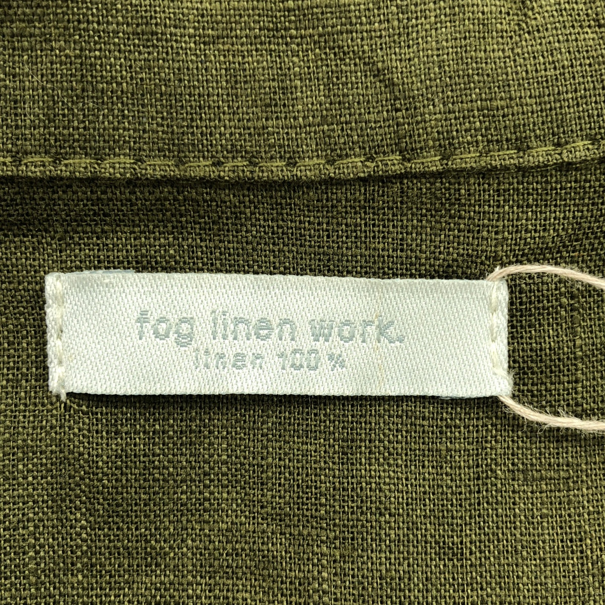 fog linen work / フォグリネンワーク | リネン プリーツ ボリューム ワンピース |