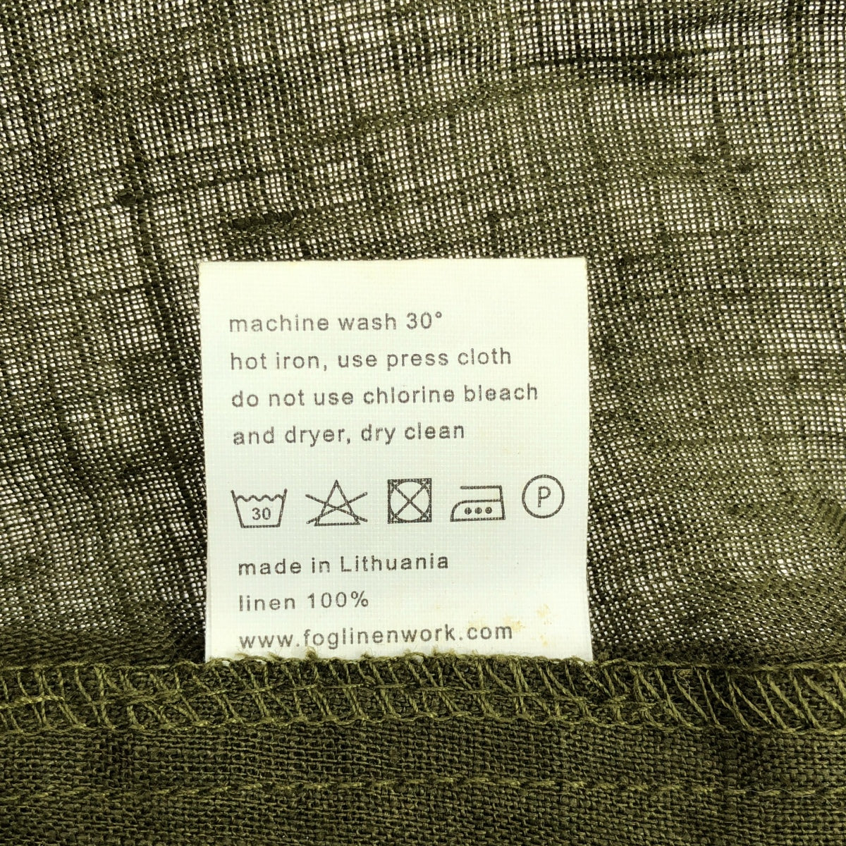 fog linen work / フォグリネンワーク | リネン プリーツ ボリューム ワンピース |