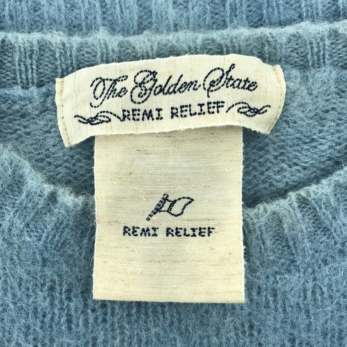 REMI RELIEF / レミレリーフ | シャギーウール プルオーバー ニット | S | メンズ