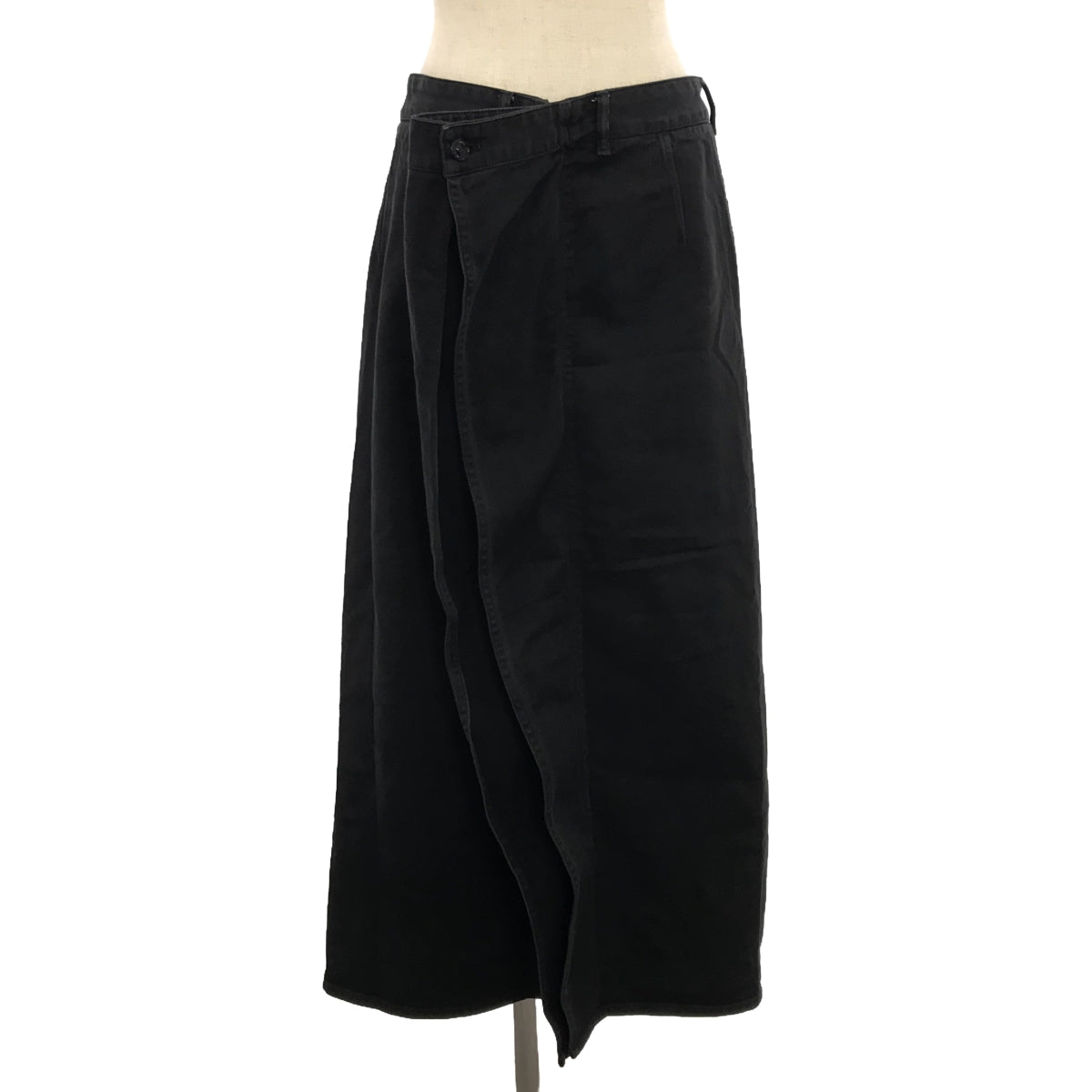 MM6 Maison Margiela / 엠엠 식스 메종 마르젤라 | 2020SS | 프론트 Zip 프릴 랩 데님 스커트 | 40 | 여성