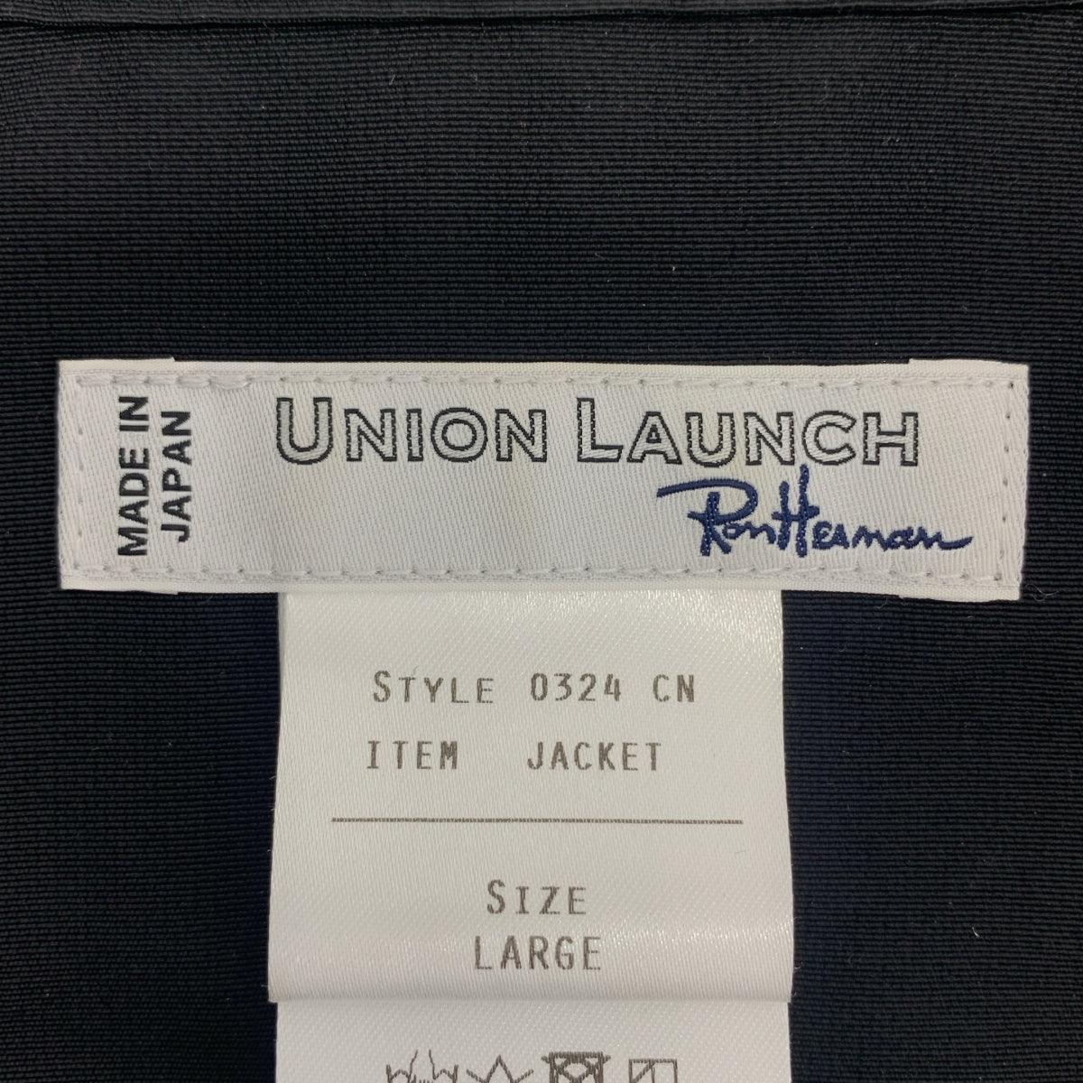 Ron Herman / 론허먼 | 2023SS | × UNION LAUNCH 유니언 런치 / 코튼 나일론 코치 재킷 | L | 남성