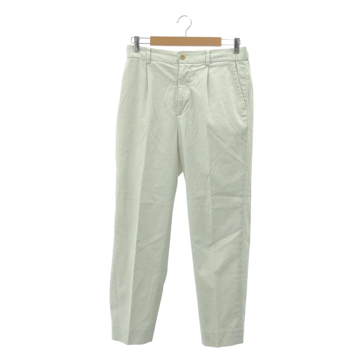 ETNATION | 燈芯絨錐形休閒褲 | 尺寸 46 | 米色/白色 | 男款