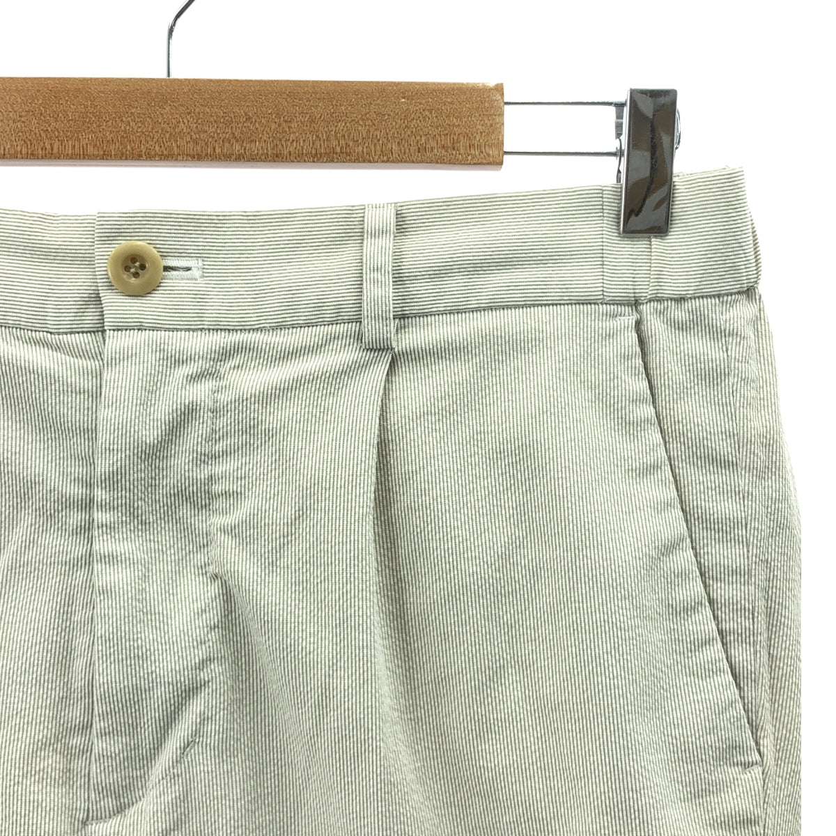 ETNATION | 燈芯絨錐形休閒褲 | 尺寸 46 | 米色/白色 | 男款