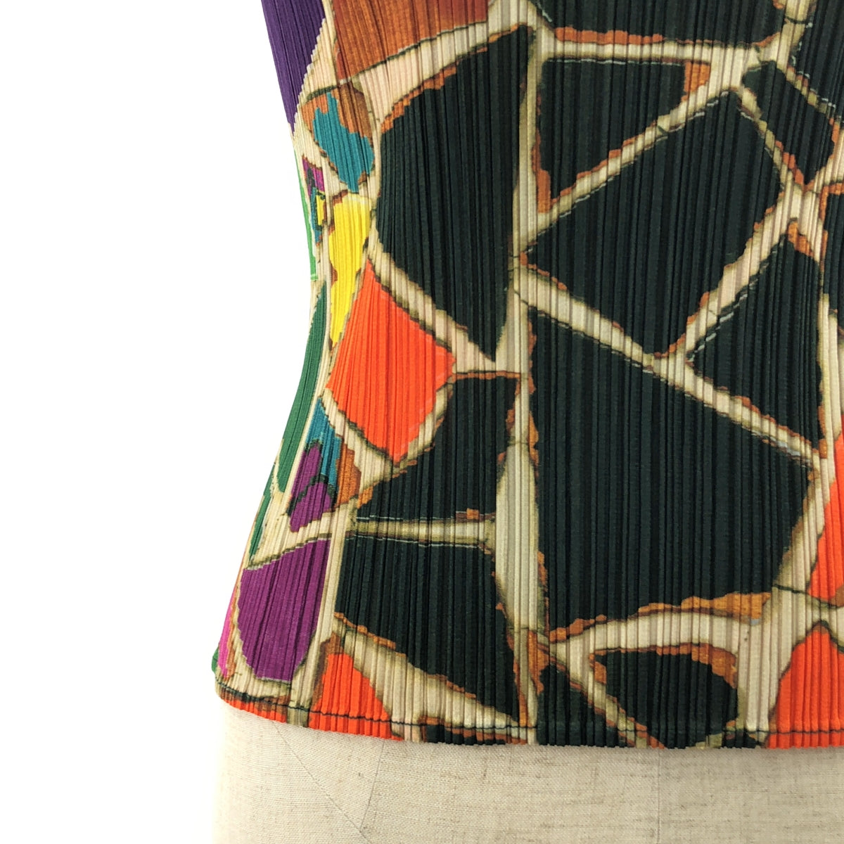 PLEATS PLEASE ISSEY MIYAKE / 플리츠프리즈 이세이 미야케 | 2003AW | 총무늬 민소매 탑스 | 3 |