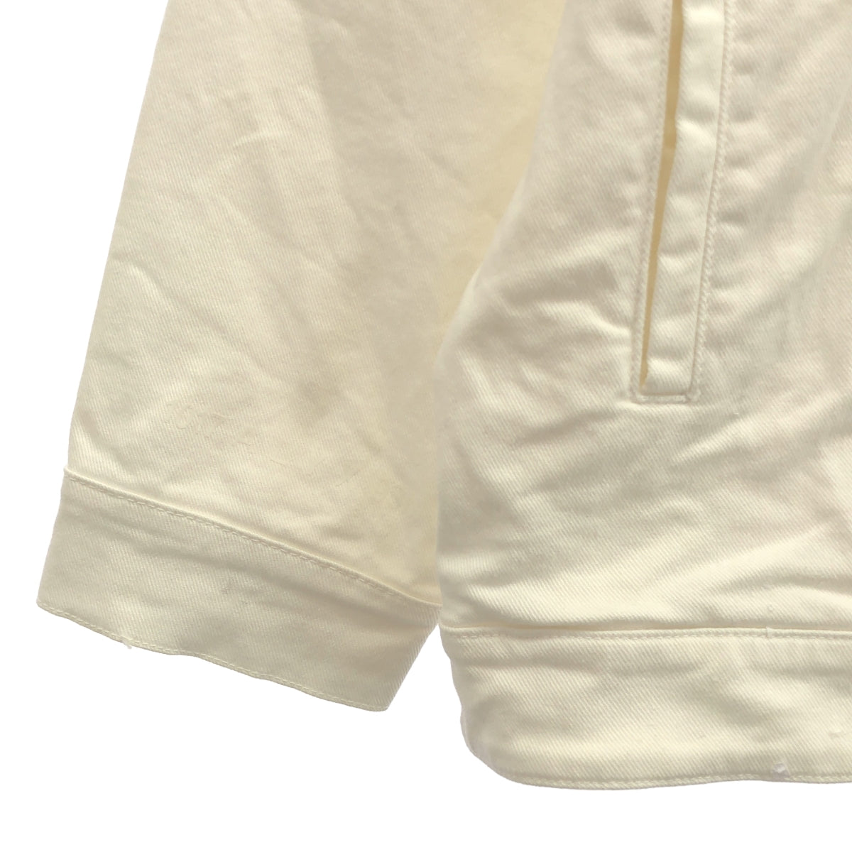 1017 ALYX 9SM / 알릭스 | 오버사이즈 화이트 데님 재킷 | ML | 화이트 | 남성