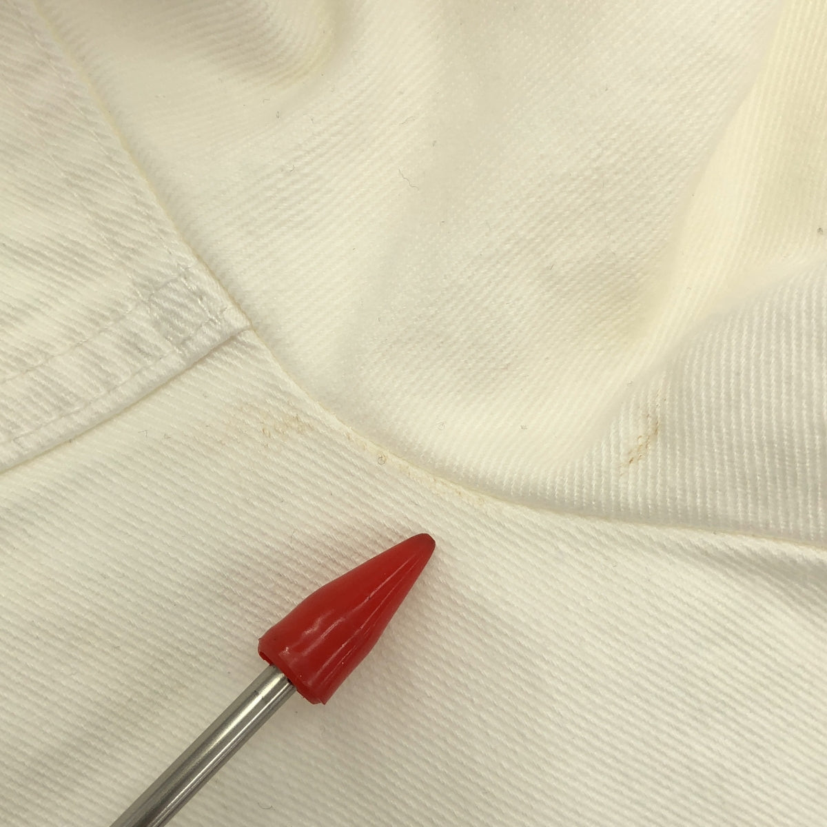 1017 ALYX 9SM / 알릭스 | 오버사이즈 화이트 데님 재킷 | ML | 화이트 | 남성