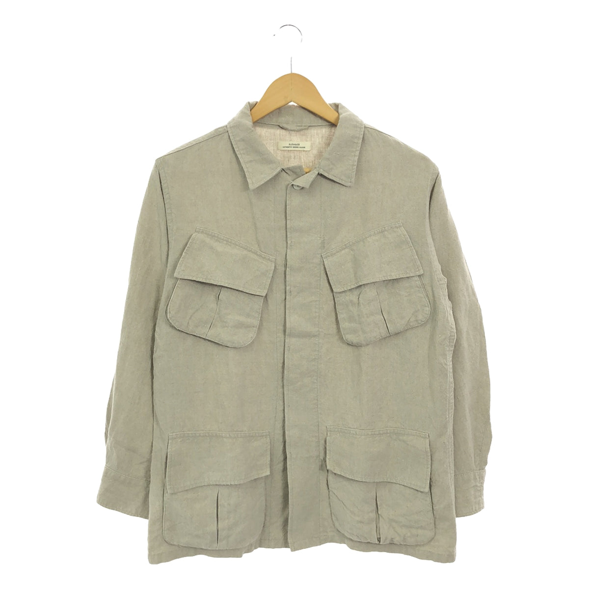 SLOW / スロウ | linen jungle fatigue jacket リネン ジャングルファティーグ ジャケット | 1 | ア – KLD