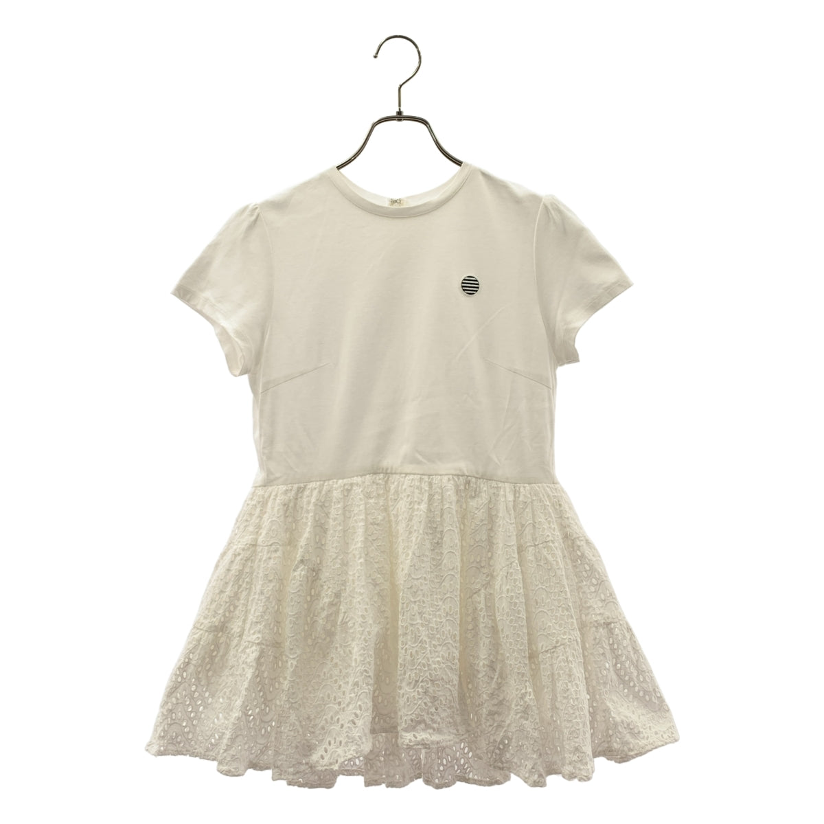 Borders at Balcony shirt gathered tee BORDERS at BALCONY GATHERED TOP