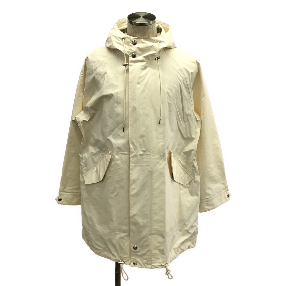 【미품】 MACKINTOSH / 매킨토시 | RAINTEC SKYE PARKA 레인텍 스카이 파커 코트 | 38 | 아이보리 | 남성