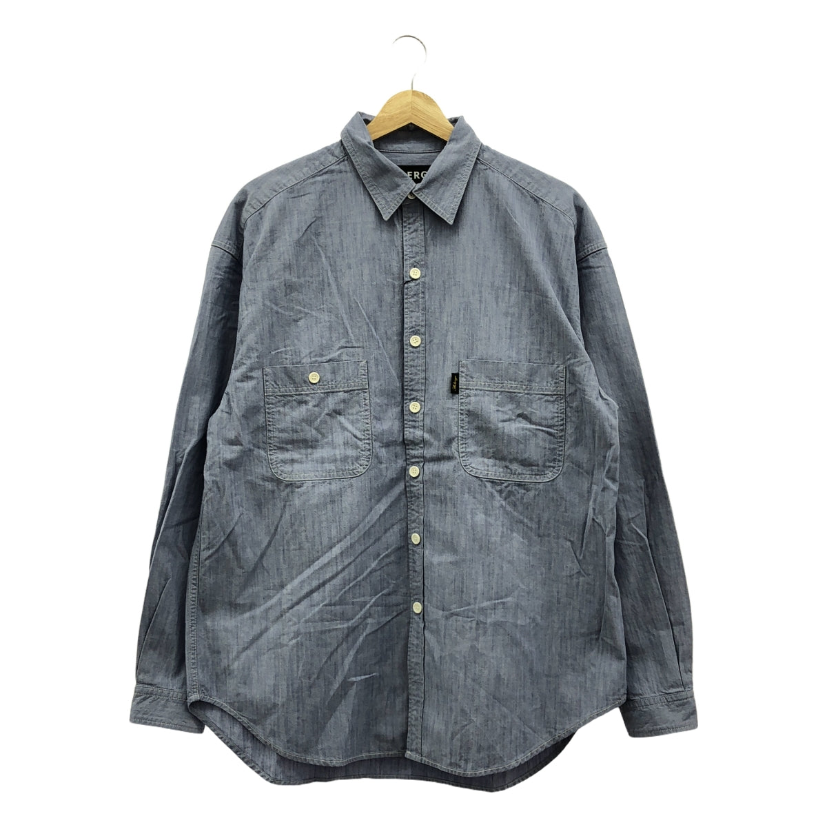 AUBERGE | CHARLOTTE ROSE Chambray Work Shirt | 38 | Men's