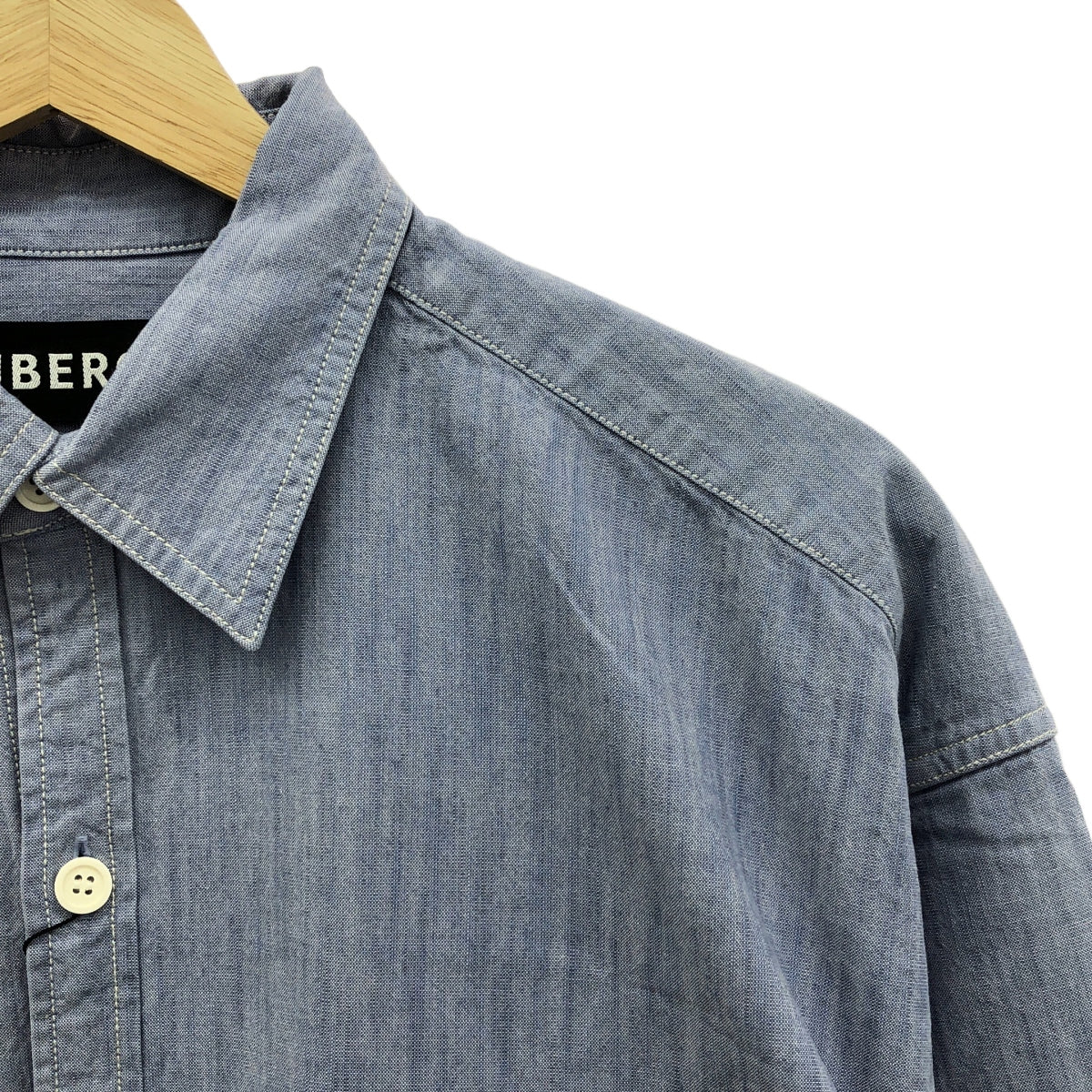AUBERGE | CHARLOTTE ROSE Chambray Work Shirt | 38 | Men's