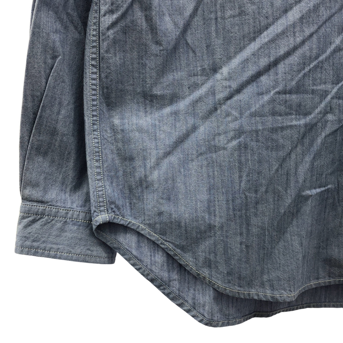 AUBERGE | CHARLOTTE ROSE Chambray Work Shirt | 38 | Men's
