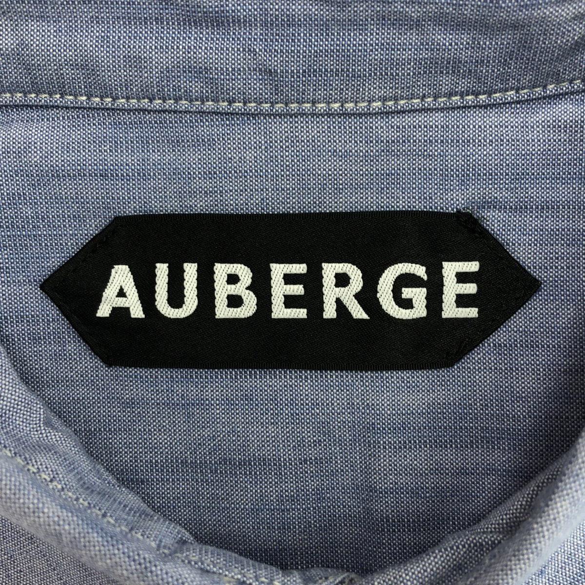AUBERGE | CHARLOTTE ROSE Chambray Work Shirt | 38 | Men's