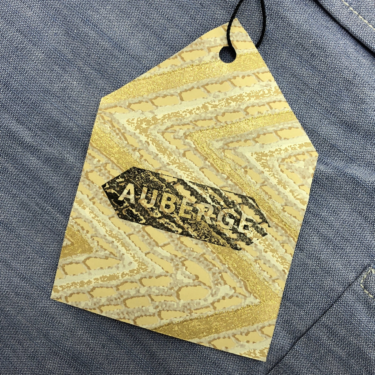 AUBERGE | CHARLOTTE ROSE Chambray Work Shirt | 38 | Men's