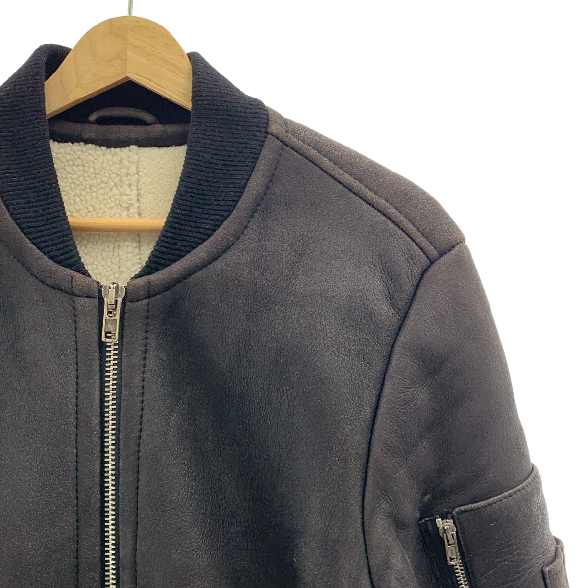 Ron Herman / Ron Herman | x MEATPACKING D / Meatpacking D 合作款 Mouton MA-1 飛行外套 | L |