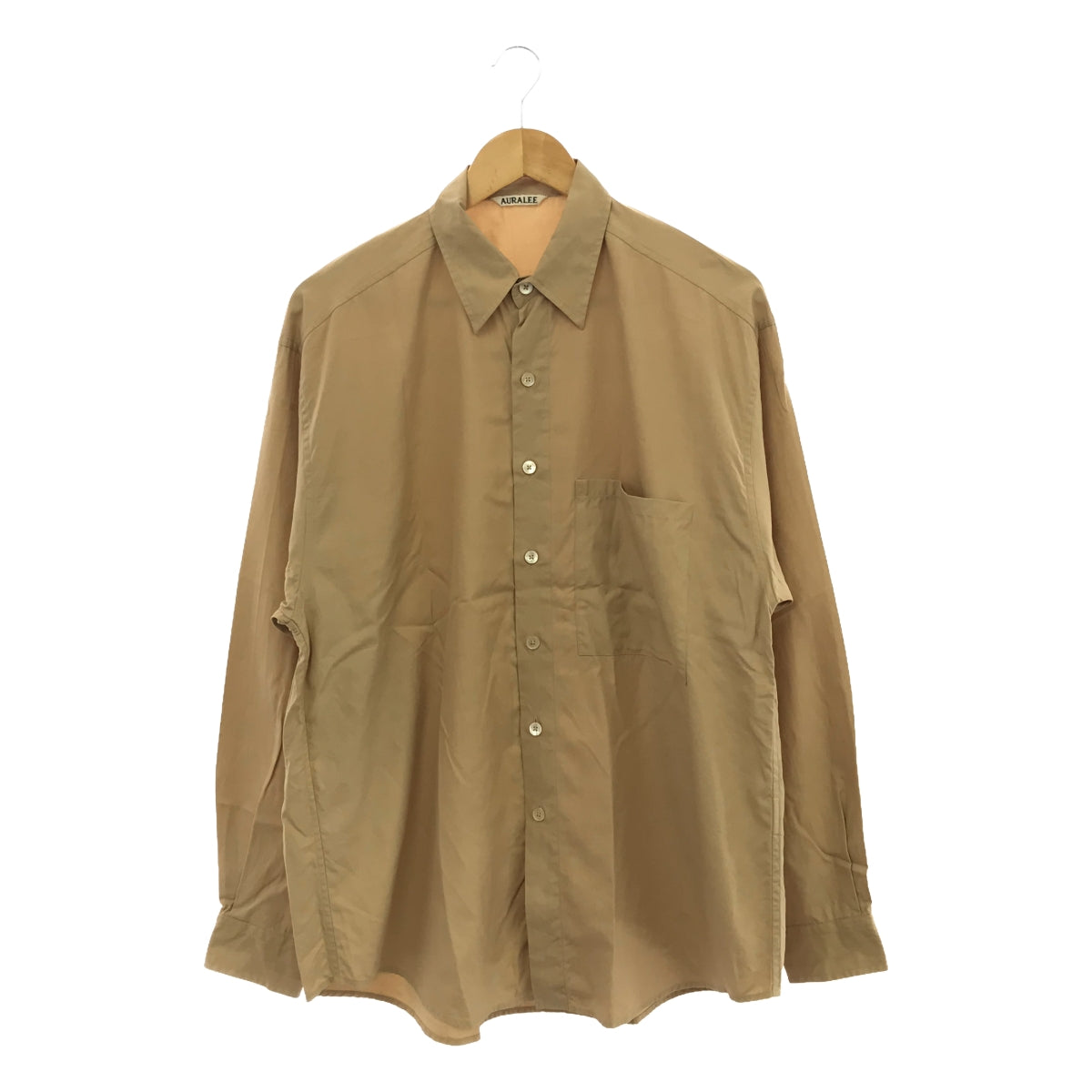 美品】 AURALEE / オーラリー | 2024SS | WASHED FINX TWILL BIG SHIRT / ウォッシュド フ – KLD