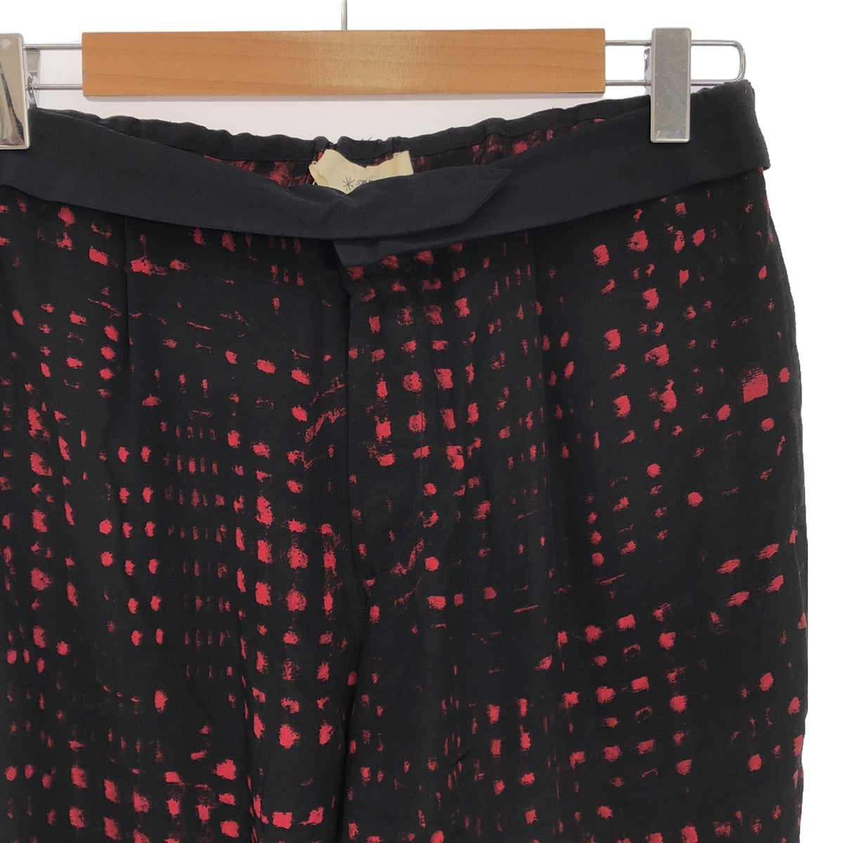 ISABEL MARANT ETOILE |絲格紋全褲 | 1 |黑/紅 |女的