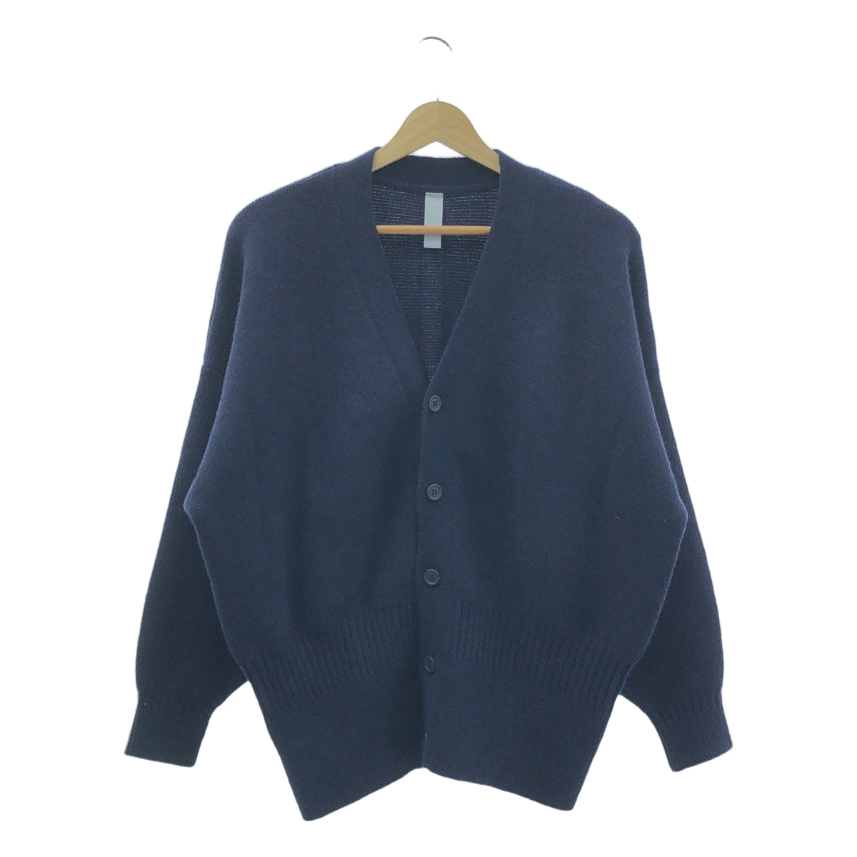 【美品】 CFCL / シーエフシーエル | WOOL MILAN CARDIGAN / ウール ニット カーディガン | 3 | Navy | レディース