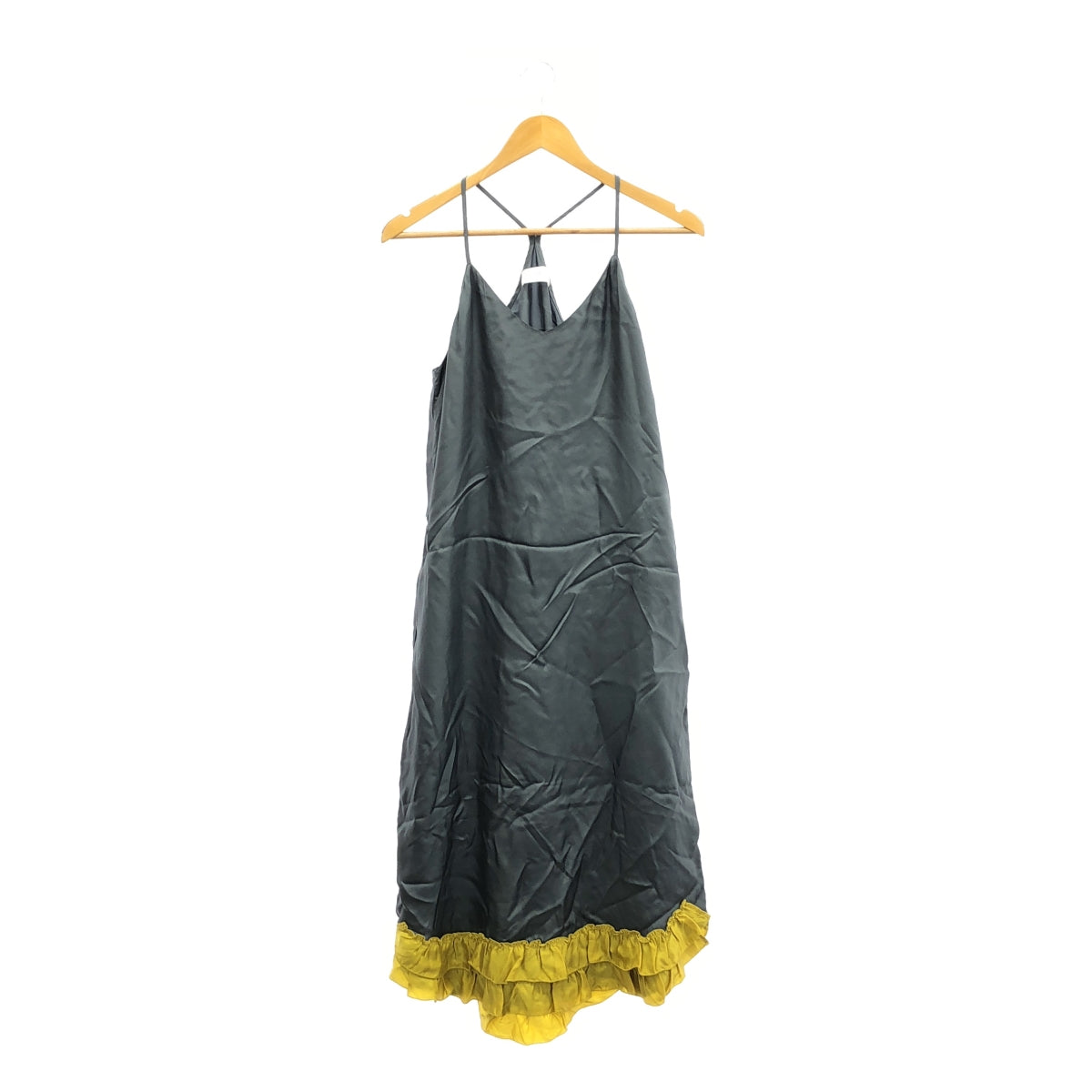 【美品】 TOGA PULLA / トーガプルラ | Inner Dress キャミソール インナー ドレス | 36 | グレー | レディース