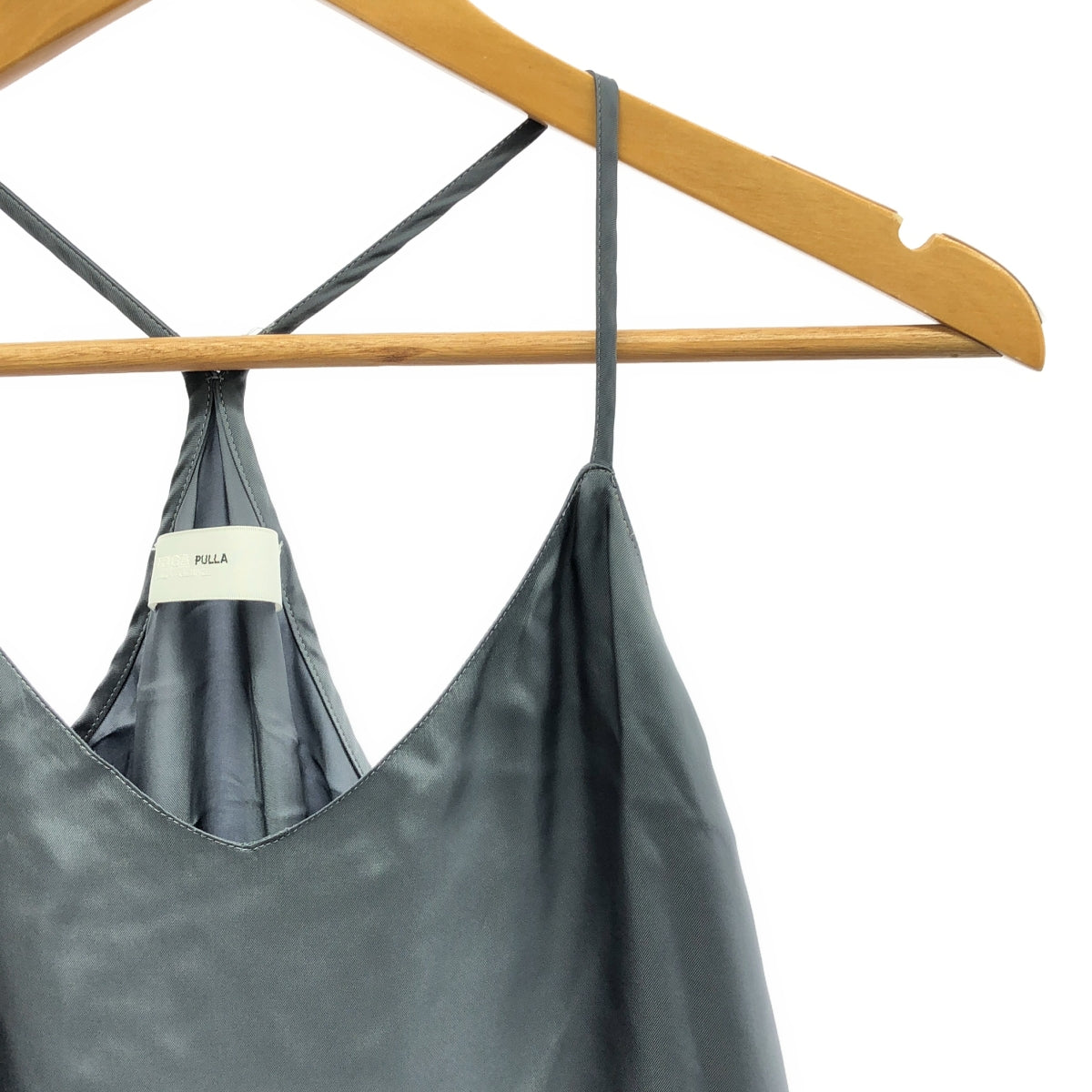 【美品】 TOGA PULLA / トーガプルラ | Inner Dress キャミソール インナー ドレス | 36 | グレー | レディース