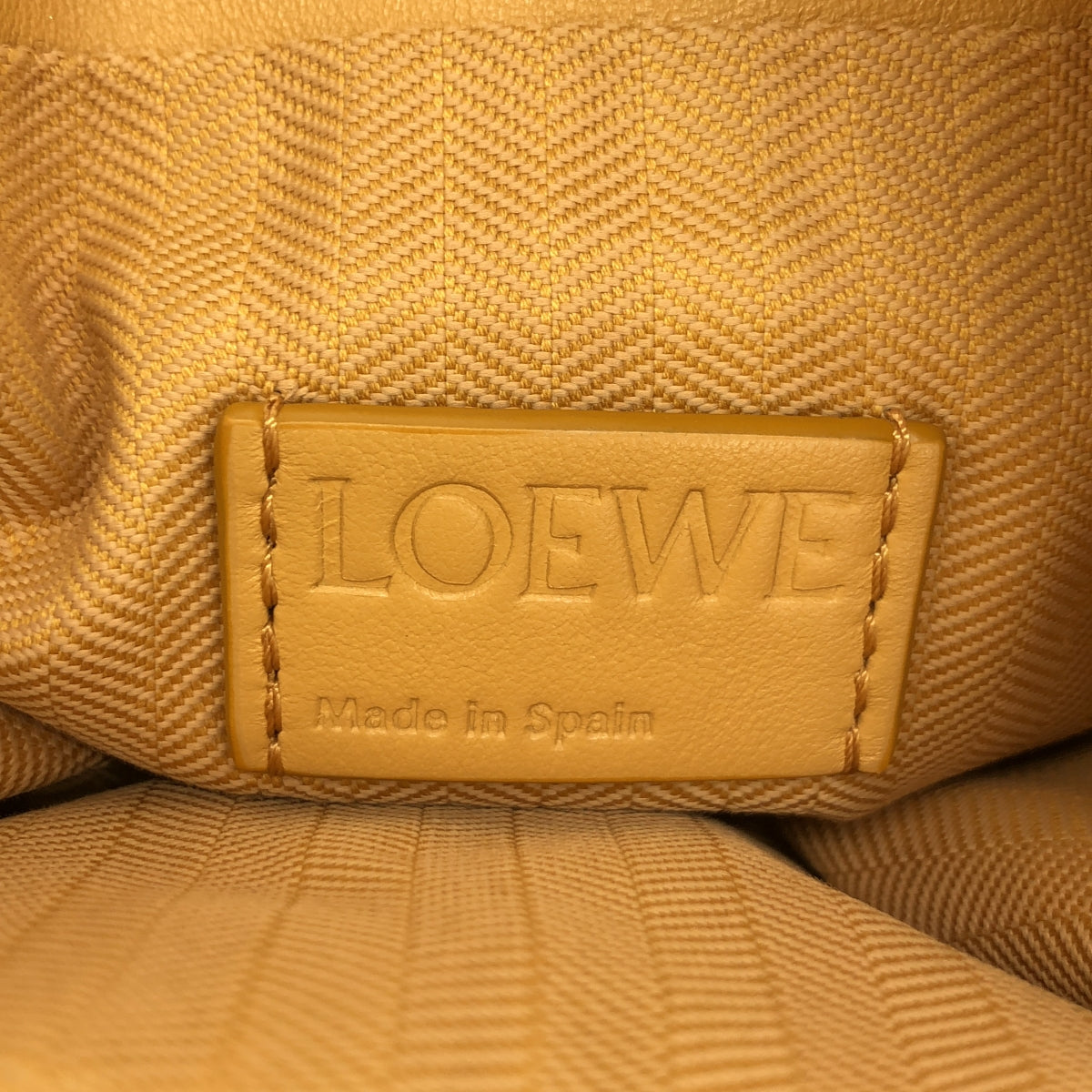 【美品】 LOEWE / ロエベ | FLAMENCO CLUTCH / フラメンコ クラッチ / アナグラム 2way ショルダー付き レザー クラッチ ハンドバッグ | キャメル系 | レディース